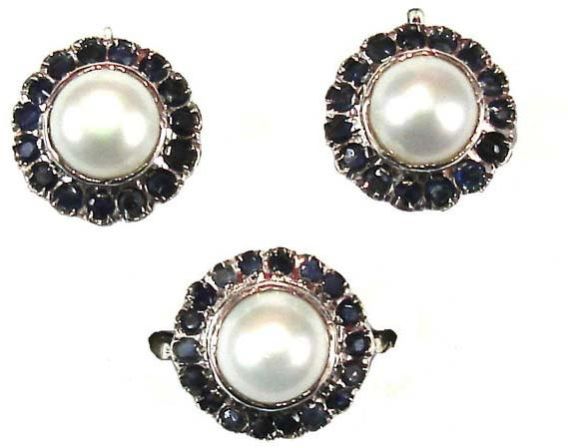 Silver English Lock Earrings Manufacturer & Exporters from Delhi, India