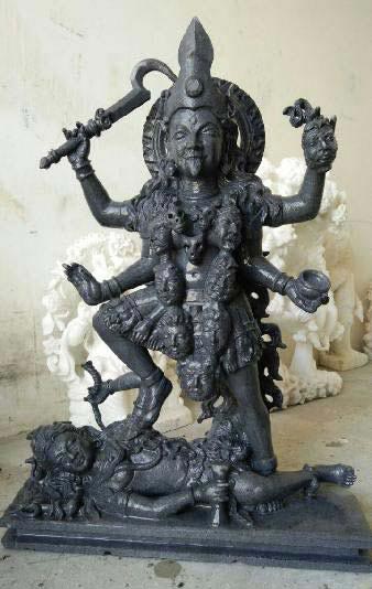 Marble Maa Kali Statue