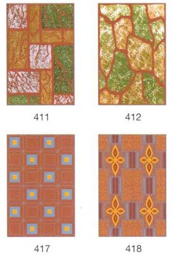 Ordinary Brown Printed Ceramic Wall Tiles