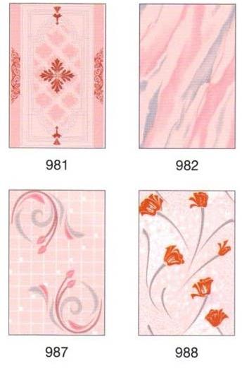 Ordinary Pink Printed Ceramic Wall Tiles