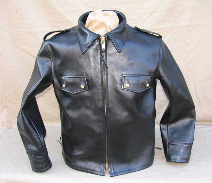 Leather Police Jacket Buy Leather Jacket for best price at 49.99 ...