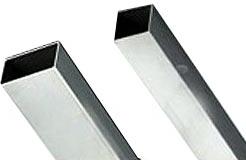 Square Non Poilshed Metal CDW Hollow Tubes, for Construction, Length : 1-1000mm