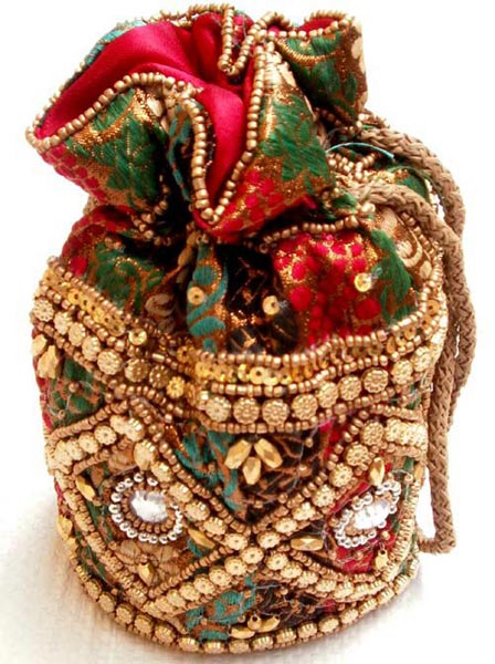 beaded potli bags