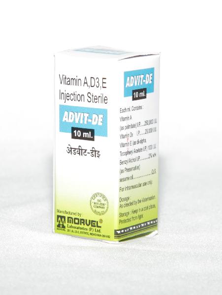 Vitamin A,D3,E Injection