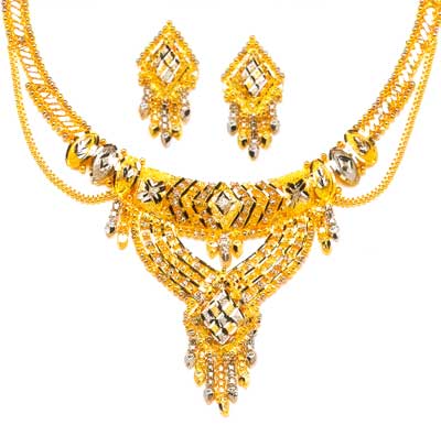 Gold Necklace-b-22-gm