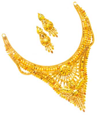 Gold Necklace-b.33 Gm