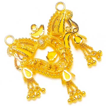 Gold Pendants-n-6gm