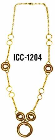 Metal Beaded Necklace Icc-13