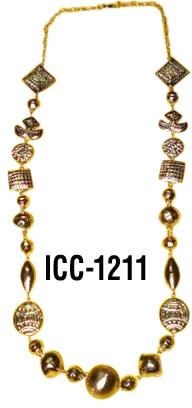 Metal Beaded Necklace Icc-15