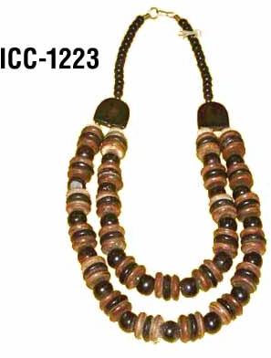 Wooden Necklace Icc-35