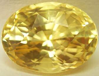 YS-6 Yellow Sapphire Stone