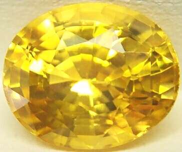 YS-7 Yellow Sapphire Stone