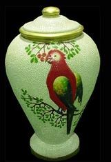 Hand Painted Marble Pot