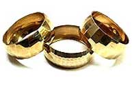 Designer brass bangles
