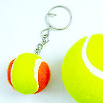 Tennis Ball Keyrings