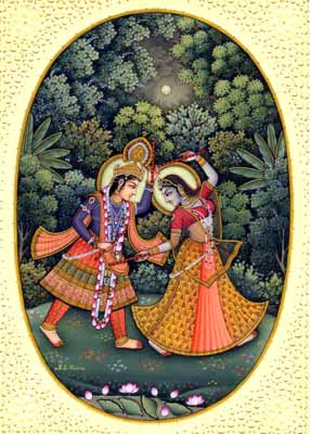 Rajasthani Traditional Paintings - ( Rtp - 079)