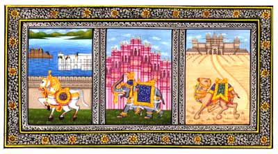 Rajasthani Traditional Paintings RTP - 114
