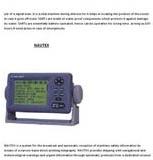 Mjr Corporations Marine Equipment - Navtex, Features : meteorological warnings, urgent information