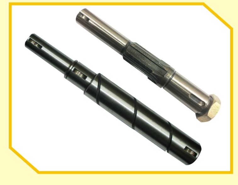 Cylendrical Alloy Steel Fuel Pump Shafts, for Automotive Use, Length : 1mtr, 2mtr