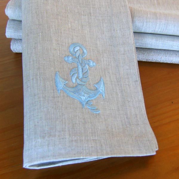 Linen Embroidered Napkin
