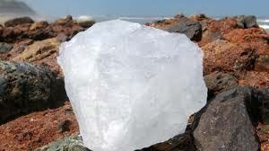 Moroccan Alum Stone Powder 50 Gr With Argan Oil