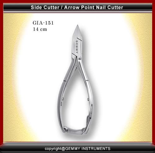 Arrow Point Nail Cutter - Stainless Steel