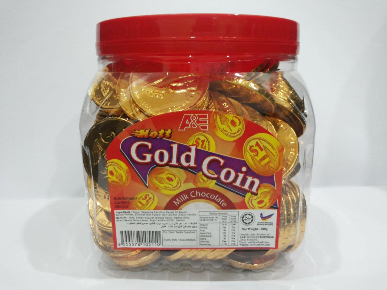 Gold Coin Chocolate