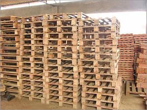 Wooden pallets