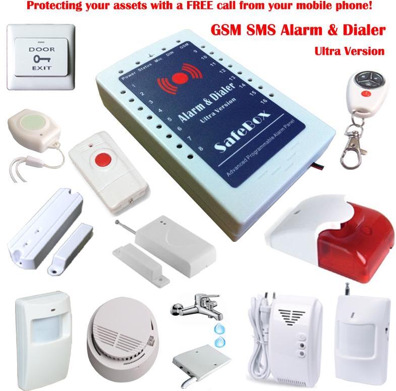 Alert Home Alarm Wireless,wired Gsm Alarm Safebox Gsm Alarm System Buy ...