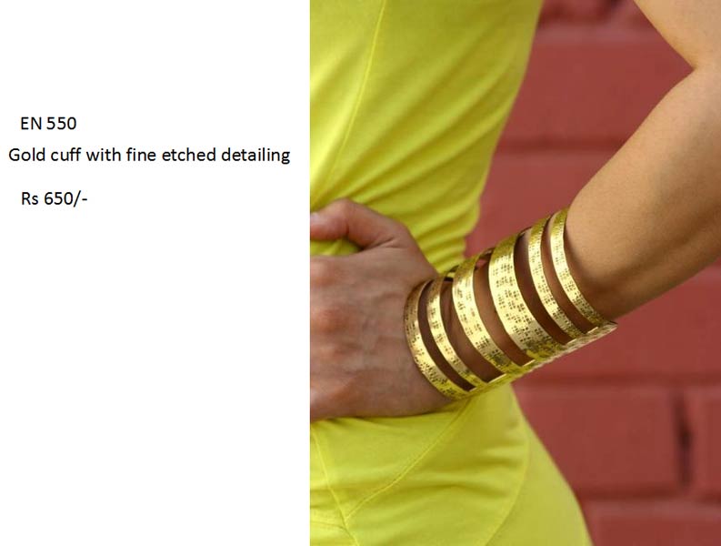 Gold Cuff Bracelet