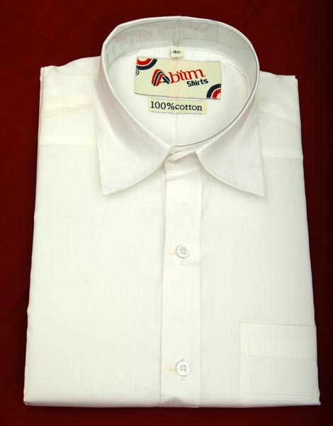 Plain White Cotton Shirts