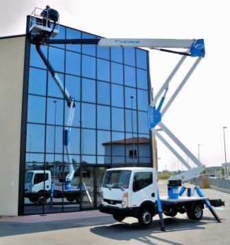 Double Articulated Aerial Platform