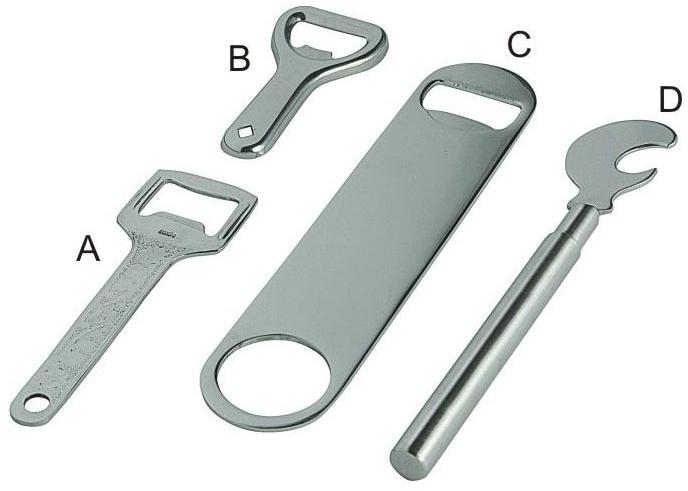 Polished Plain Steel Bottle Openers, Feature : Attractive Designs, Shiny Look