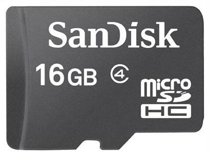 16GB Sandisk Memory Card