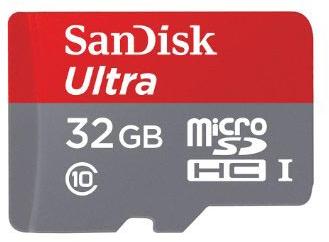 32GB Sandisk Ultra Memory Card