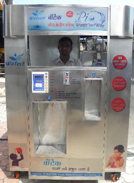 RO 250 LPH WITH WATER VENDING MACHINE