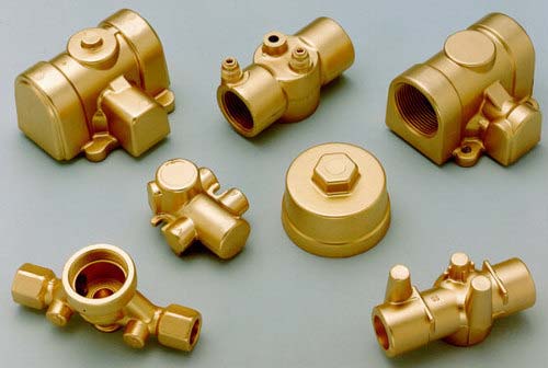 Hydraulic Automatic Brass Forgings, Color : Brown