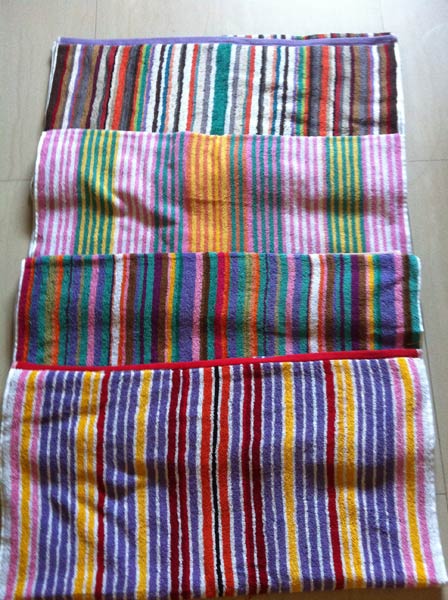 Stripe Bath Towels