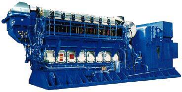 Main Engine and Diesel Generators, Output Type : 2000