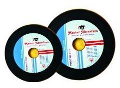 Round Reinforced Cut Off Grinding Wheels, Color : Black