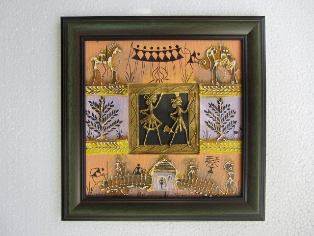 Dhokra Frame Jali 10x10