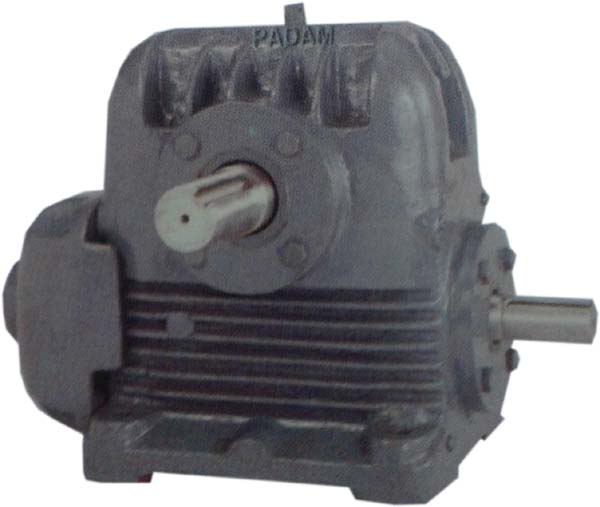 Single Worm Reduction Gearbox- (n-padam-g)