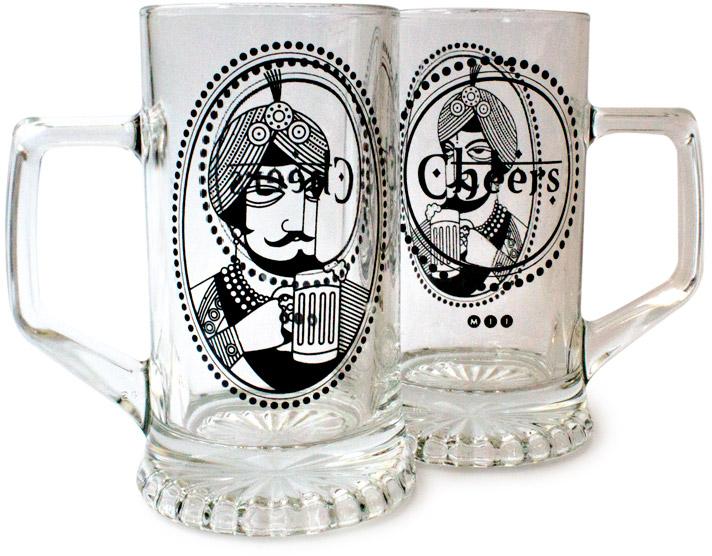 Maharaja Beer Mug - Set of 2