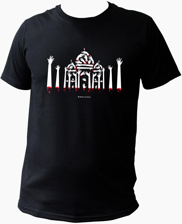 Unique Taj Mahal T-shirt