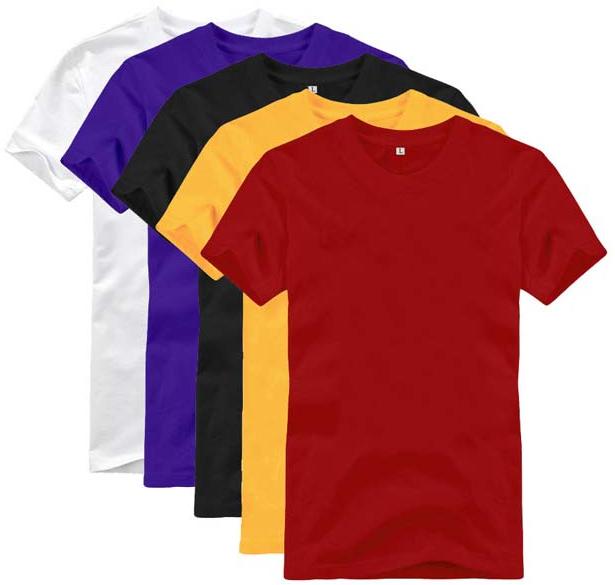 Mens Round Neck T-shirts