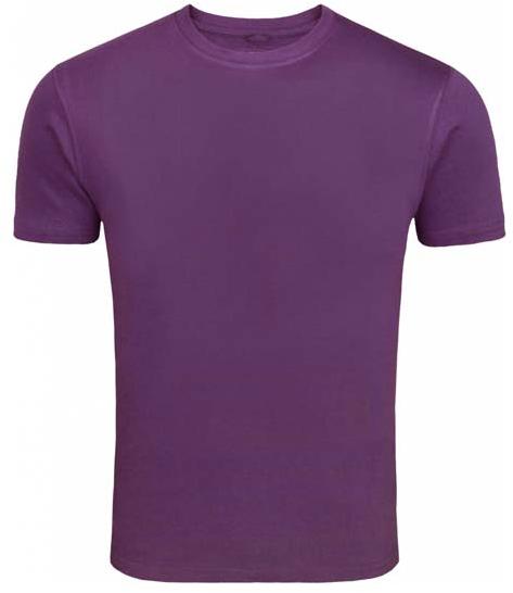 Mens Plain Round Neck T-shirt