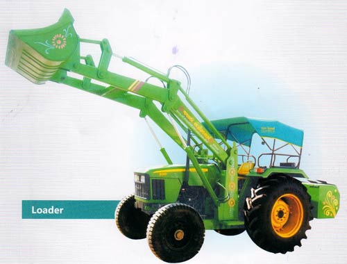 Automatic Cast Iron Tractor Loader, for Agricultural, Tyres Type : Tubed, Tubeless