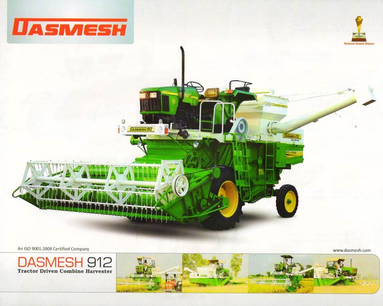 Tractor Mounted Harvester