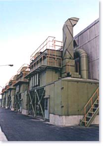 Reverse Jet Pulse Air Dust Collector