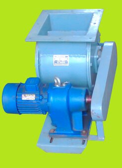 M.S Fabricated Rotary Airlock Valve, for DUST COLLECTOR, Port Size : 300 X 300 mm